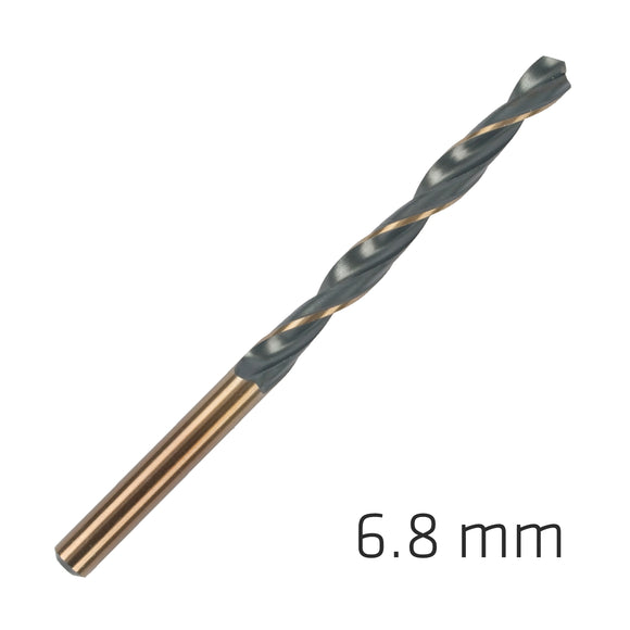Image of a Alpen HSS Sprint Master 6.8mm 10-Pack Hang Tag Din 338 Alpen Drill Bits
