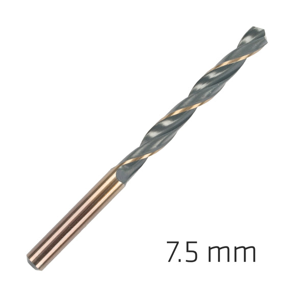 Image of a Alpen HSS Sprint Master 7.5mm 10-Pack Hang Tag Din 338 Alpen Drill Bits