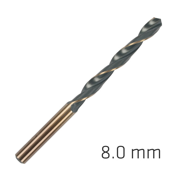 Image of a Alpen HSS Sprint Master 8.0mm 10-Pack Hang Tag Din 338 Alpen Drill Bits