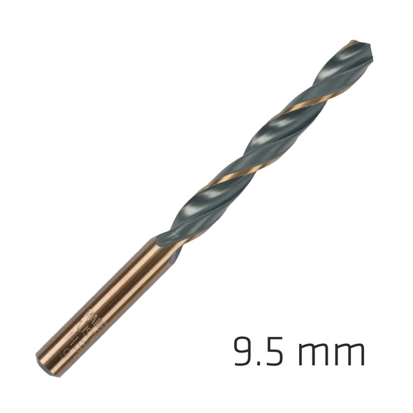 Image of a Alpen HSS Sprint Master 9.5mm 10-Pack Hang Tag Din 338 Alpen Drill Bits