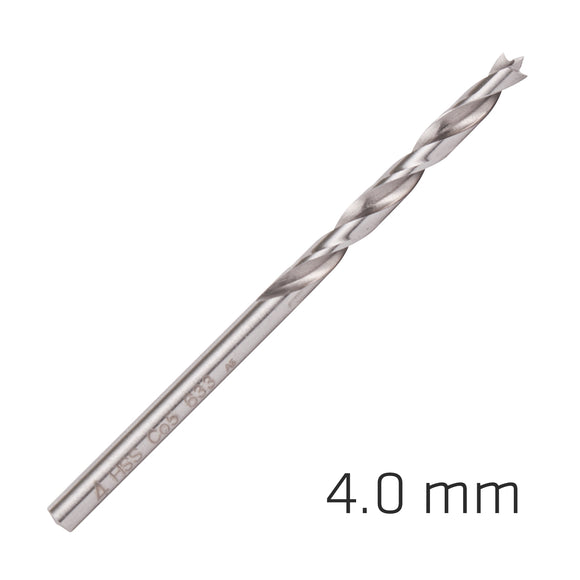 Image of a Alpen HSS Cobalt Wood Drill Bit 4mm
