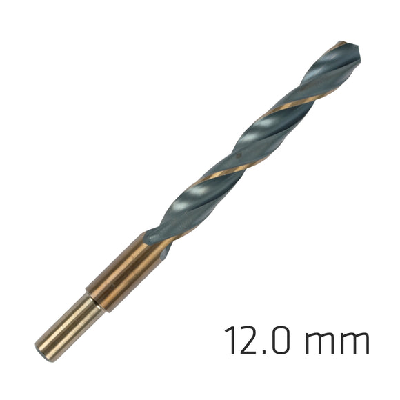 Image of a Alpen HSS Sprint Master 12.0mm Red Shank 9.5mm X1 Sleeved Din338 Alpen Drill
