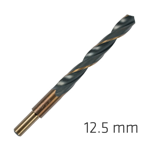 Image of a Alpen HSS Sprint Master 12.5mm Red Shank 9.5mm X1 Sleeved Din338 Alpen Drill