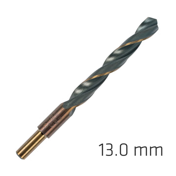Image of a Alpen HSS Sprint Master 13.0mm Red Shank 9.5mm X1 Sleeved Din338 Alpen Drill