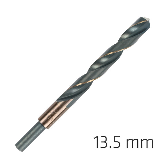 Image of a Alpen HSS Sprint Master 13.5mm Red Shank 9.5mm X1 Sleeved Din338 Alpen Drill