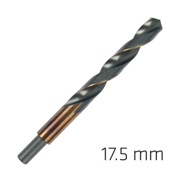 Image of a Alpen HSS Sprint Master 17.5mm Red Shank 12.5mm X1 Sleeved Din338 Alpen Dril