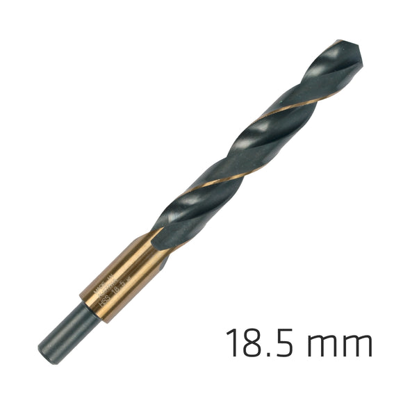 Image of a Alpen HSS Sprint Master 18.5mm Red Shank 12.5mm X1 Sleeved Din338 Alpen Dril