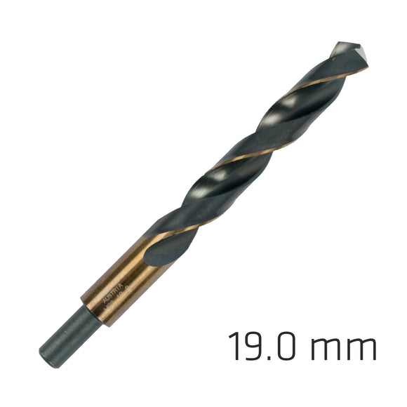 Image of a Alpen HSS Sprint Master 19.0mm Red Shank 12.5mm X1 Sleeved Din338 Alpen Dril