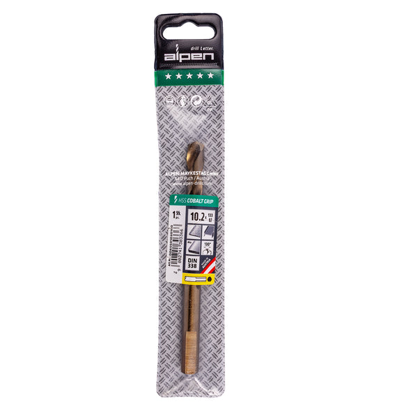 Image of a Alpen HSS Cobalt 10.2 Plw Grip 3-Sided