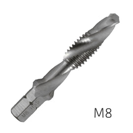 Image of a Alpen Combination Tap Plw M8 1/4' Shank
