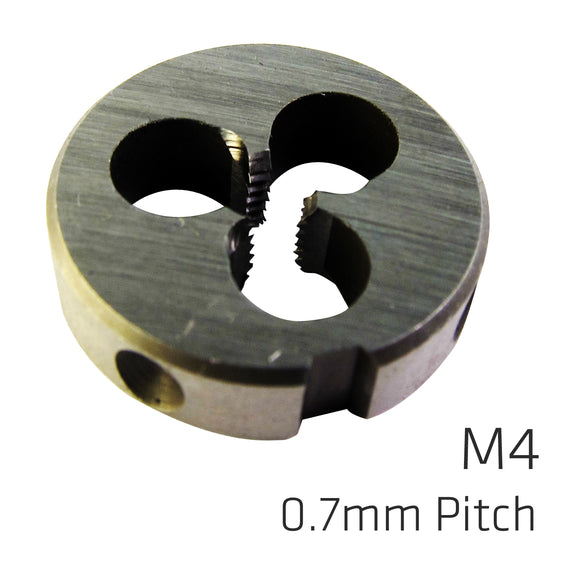Image of a Alpen Machine Die Cobalt 4mm Spiral Point In Pouch 0.7mm Pitch