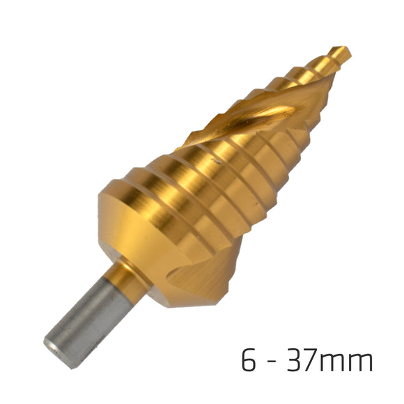 Image of a Alpen Step Drill HSS Co5 Tin 6-37mm