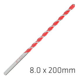 Image of a Alpen Profi Multicut Drill Bit 8 X 200mm