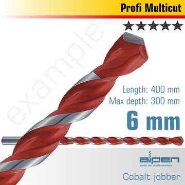 Image of a Alpen Profi Multicut Drill Bit  400 X 6mm