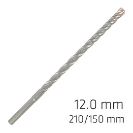 Image of a Alpen Force X 12.0 X 210/150 SDS-Plus Rebar Drill Bit X4 Cutting Edges - Bul