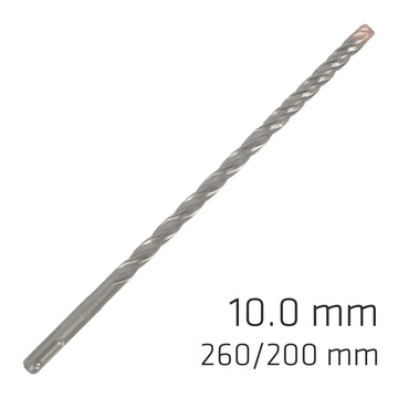 Image of a Alpen Force X 10.0 X 260/200 SDS-Plus Rebar Drill Bit X4 Cutting Edges - Bul
