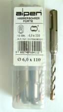 Image of a Alpen SDS Plus Hammer 110 X 50mm 6mm  Bulk