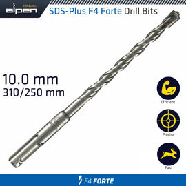 Image of a Alpen SDS Plus Bit 310 X 250mm 10mm Bulk