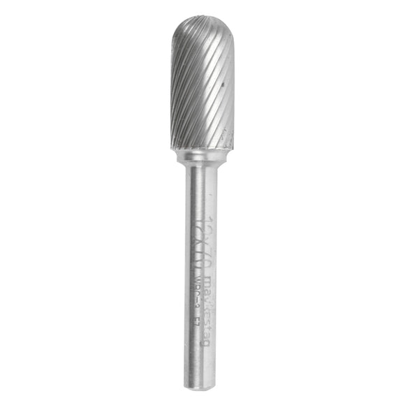 Image of a Alpen TC Rotary Burr 12mm Ball Nose For Hard Metals