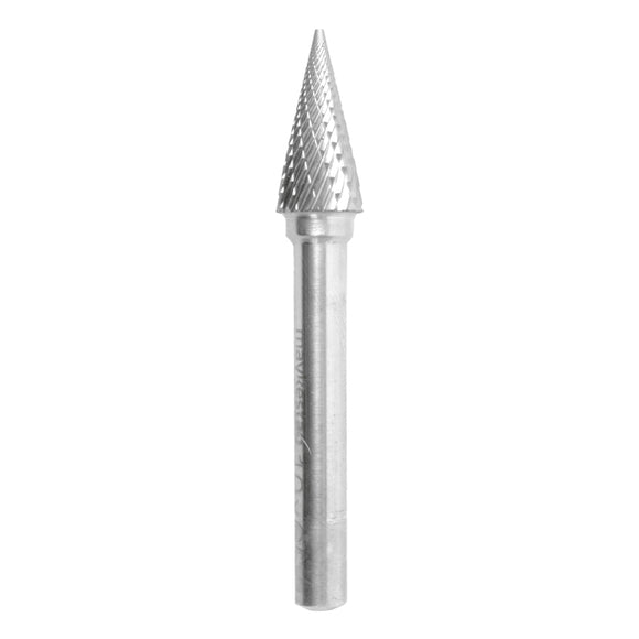 Image of a Alpen TC Rotary Burr 10mm Conical Pointed Nose For Hard Metals