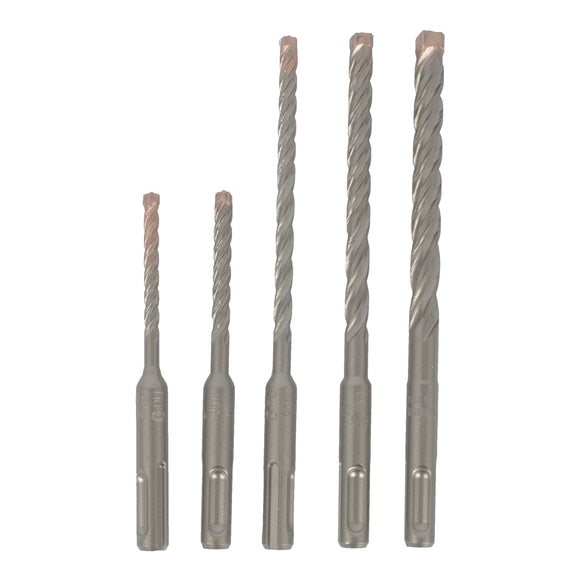 Image of a Alpen Force X Cassette SDS-Plus Set Mb5 5 Pcs. 5.0/ 6.0 mm X 110 And 6.0/ 8.