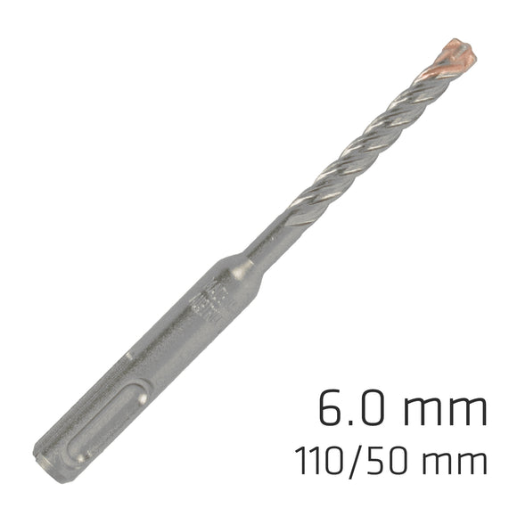 Image of a Alpen Force X 6.0 X 110/050 SDS-Plus Rebar Drill Bit X4 Cutting Edges