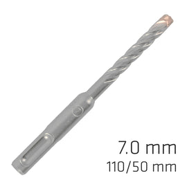 Image of a Alpen Force X 7.0 X 110/050 SDS-Plus Rebar Drill Bit X4 Cutting Edges