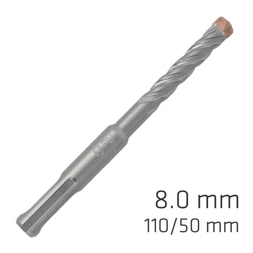 Image of a Alpen Force X 8.0 X 110/050 SDS-Plus Rebar Drill Bit X4 Cutting Edges