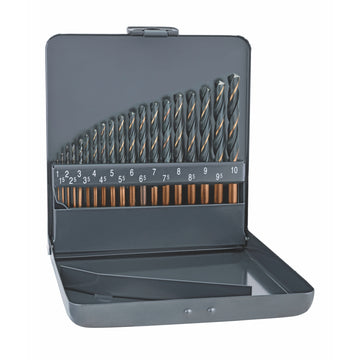 Image of a Alpen Sprint Master 19 Pcs Set Km19 1 - 10 X 0.5mm Metal Case