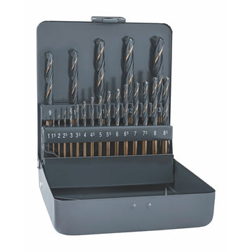 Image of a Alpen Sprint Master 21 Pce Set Km21 1 -8.5 X 0.5 9-13 X 1mm Metal Box