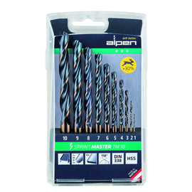Image of a Alpen Sprint Master Tm10 10-Pcs 1 -10 X 1mm Set