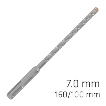 Image of a Alpen Force X 7.0 X 160/100 SDS-Plus Rebar Drill Bit X4 Cutting Edges