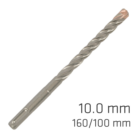 Image of a Alpen Force X 10.0 X 160/100 SDS-Plus Rebar Drill Bit X4 Cutting Edges
