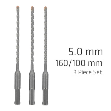 Image of a Alpen SDS Plus F4 Bit 5mm X 160 X 100 X3 Pcs Drill Hammer