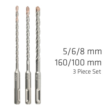 Image of a Alpen SDS Plus F4 5 6 8 X160mm 3 Pce Set
