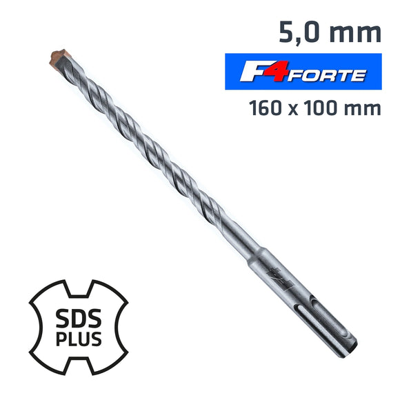 Image of a Alpen SDS Plus Drill Hammer F4  Bit 160 X 100 5mm
