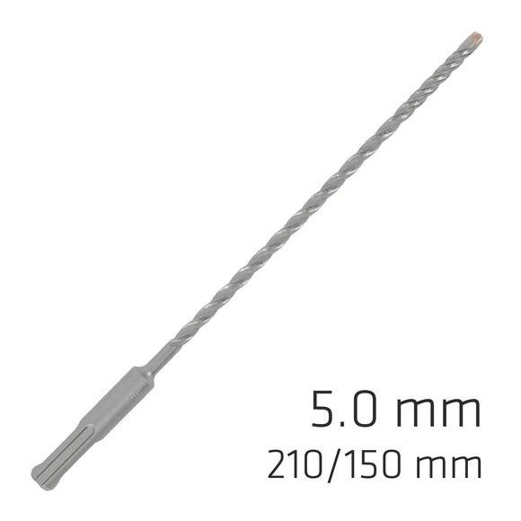 Image of a Alpen Force X 5.0 X 210/150 SDS-Plus Rebar Drill Bit X4 Cutting Edges