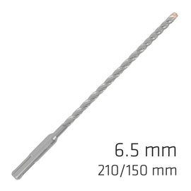 Image of a Alpen Force X 6.5 X 210/150 SDS-Plus Rebar Drill Bit X4 Cutting Edges