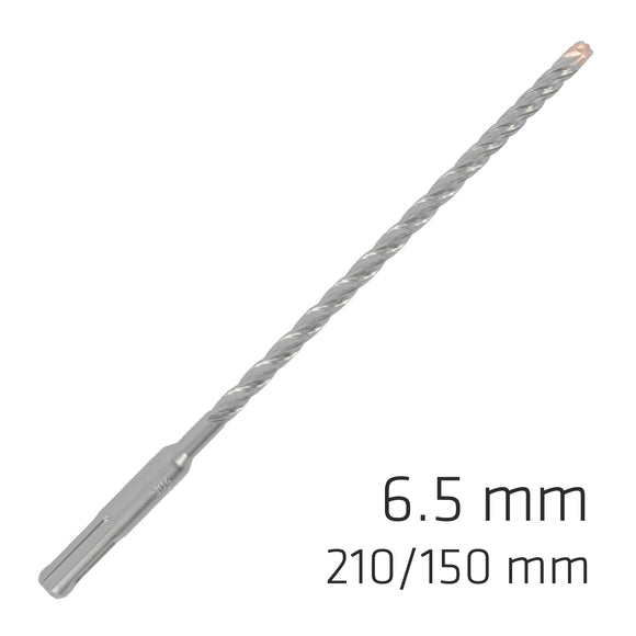 Image of a Alpen Force X 6.5 X 210/150 SDS-Plus Rebar Drill Bit X4 Cutting Edges