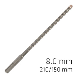 Image of a Alpen Force X 8.0 X 210/150 SDS-Plus Rebar Drill Bit X4 Cutting Edges