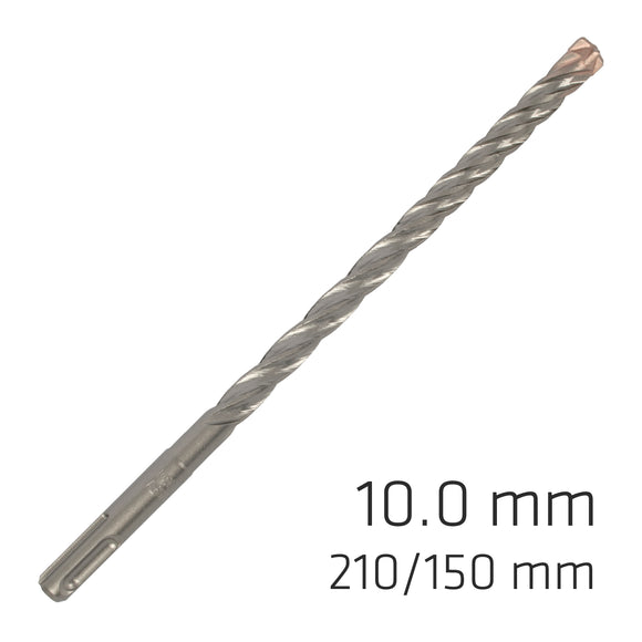 Image of a Alpen Force X 10.0 X 210/150 SDS-Plus Rebar Drill Bit X4 Cutting Edges