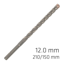 Image of a Alpen Force X 12.0 X 210/150 SDS-Plus Rebar Drill Bit X4 Cutting Edges