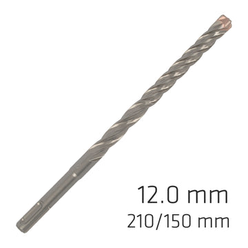 Image of a Alpen Force X 12.0 X 210/150 SDS-Plus Rebar Drill Bit X4 Cutting Edges