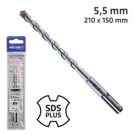 Image of a Alpen SDS Plus 210X150 5.5mm Hammer Bit Plastic Wallet