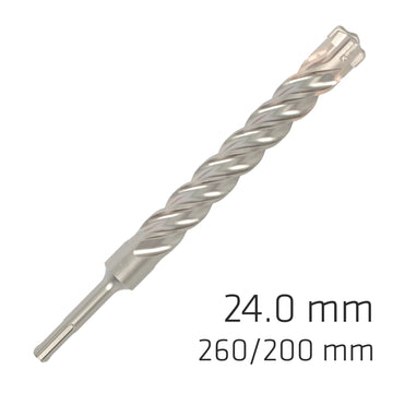 Image of a Alpen Force X 24.0 X 250/200 SDS-Plus Rebar Drill Bit X4 Cutting Edges