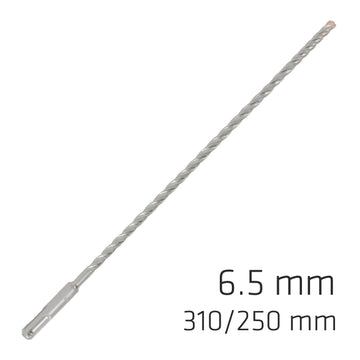 Image of a Alpen Force X 6.5 X 310/250 SDS-Plus Rebar Drill Bit X4 Cutting Edges