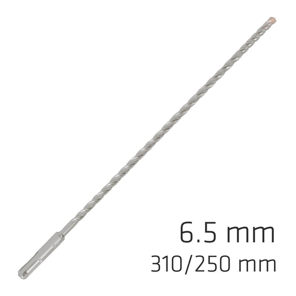 Image of a Alpen Force X 6.5 X 310/250 SDS-Plus Rebar Drill Bit X4 Cutting Edges