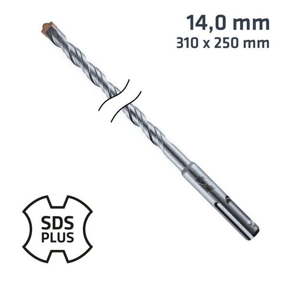 Image of a Alpen SDS Plus Drill Bit 310 X 250 14.0mm