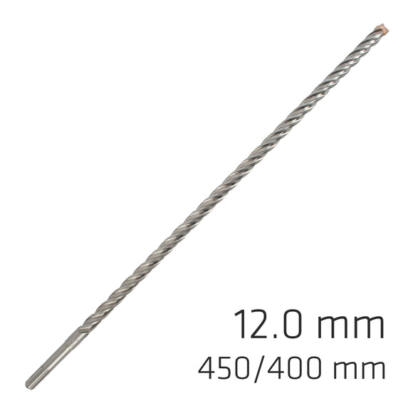 Image of a Alpen Force X 12.0 X 450/400 SDS-Plus Rebar Drill Bit X4 Cutting Edges