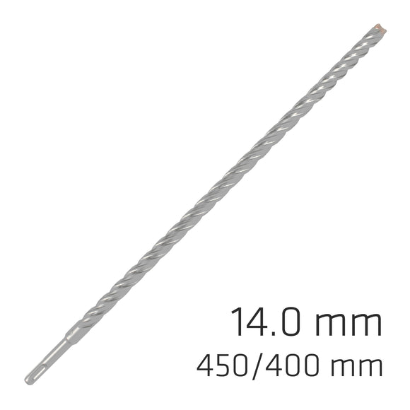 Image of a Alpen Force X 14.0 X 450/400 SDS-Plus Rebar Drill Bit X4 Cutting Edges